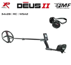 Deus 2 Dedektör - 34x28cm FMF Başlık, Ana Kontrol Ünitesi ve WSA2 Kulaklık