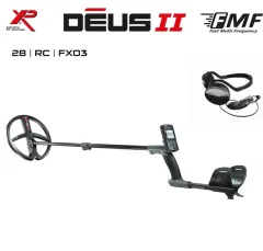 Deus 2 Dedektör - 28cm FMF Başlık, Ana Kontrol Ünitesi ve FX03 Kulaklık