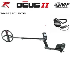 Deus 2 Dedektör - 34x28cm FMF Başlık, Ana Kontrol Ünitesi ve FX03 Kulaklık