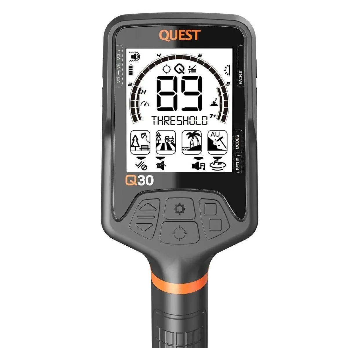 Quest Q30 Dedektör - 33cm Başlıklı